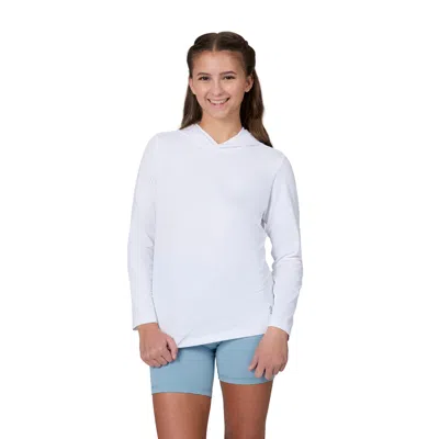 Free Country The Kids' Everybody Sunfree Upf Hoodie In White