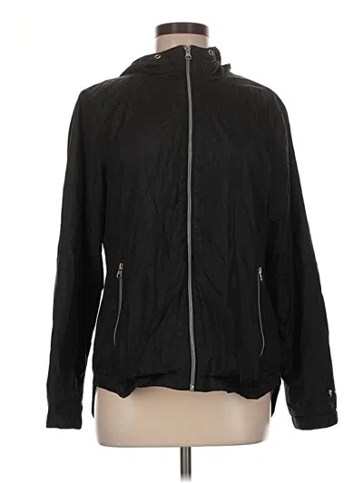 Pre-owned Free Country Track Jacket In Black