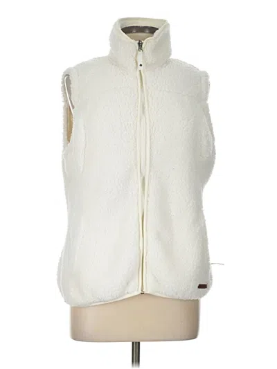 Pre-owned Free Country Vest In Ivory
