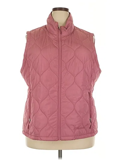 Pre-owned Free Country Vest In Pink