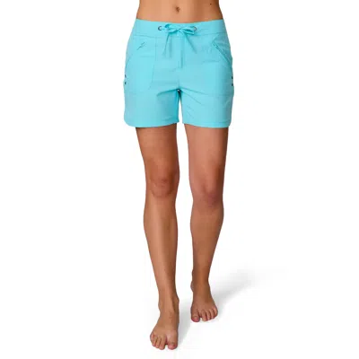 Free Country Women's 5" Bermuda Board Short In Blue