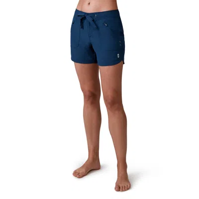 Free Country Women's 5" Bermuda Board Short In Blue