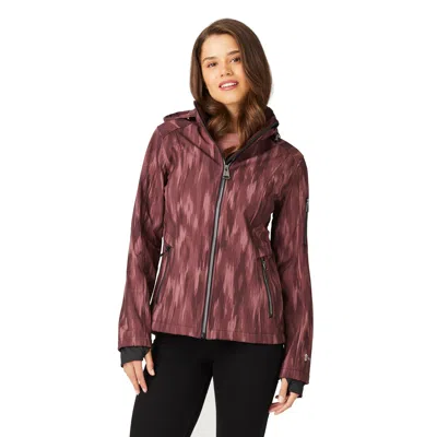 Free Country Women's Aeris Super Softshell Jacket In Brown