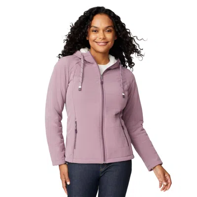 Free Country Women's Airloft Quilted Jacket In Pink