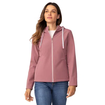Free Country Women's Alps Super Softshell Jacket In Pink