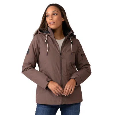Free Country Women's Back Of Bell 3-in-1 Systems Jacket In Brown