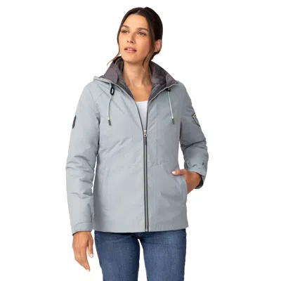 Free Country Women's Back Of Bell 3-in-1 Systems Jacket In Gray