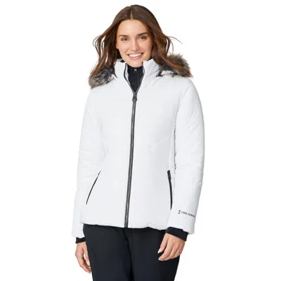 Free Country Women's Brisk Ii Parka Jacket In White