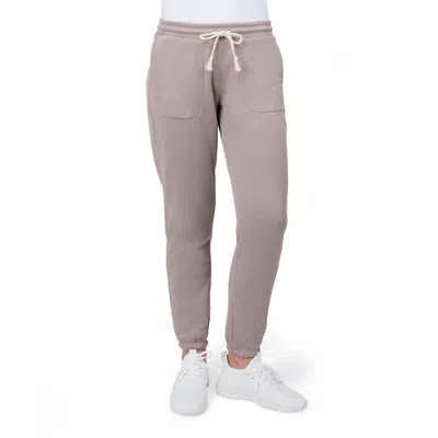 Free Country Women's Cloud Fleece Athletic Jogger In Neutral