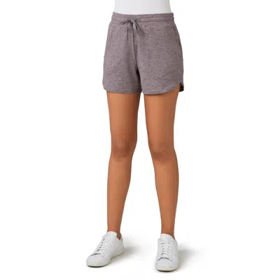 Free Country Women's Cloud Knit Shorts In Grey