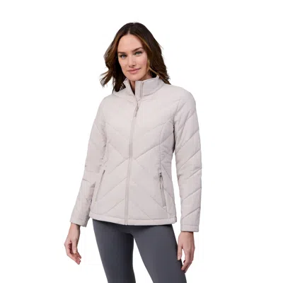 Free Country Women's Cloud Puffer Jacket In Metallic