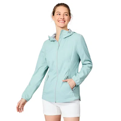 Free Country Women's Driftline Windshear Jacket In Green
