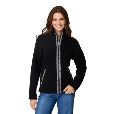 Free Country Women's Flex Sherpa Jacket In Black