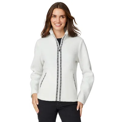 Free Country Women's Flex Sherpa Jacket In White