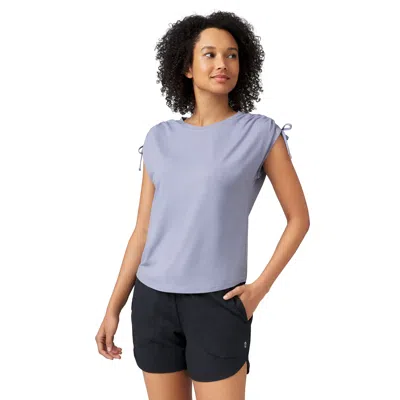 Free Country Women's Microtech Chill Dolman Sleeve Top In Grey