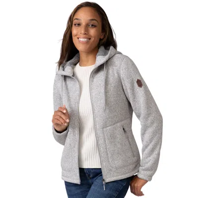 Free Country Women's Mountain Fleece Jacket In Gray