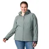 Free Country Womens Plus Water Resistant Midweight Softshell Jacket In Multi