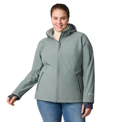 Free Country Women's Plus Size Aeris Ii Super Softshell Jacket In Multi