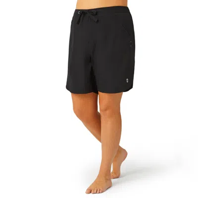 Free Country Women's Plus Size Bermuda Board Short Ii In Black