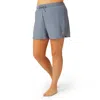 Free Country Women's Plus Size Drawstring Swim Short In Multi