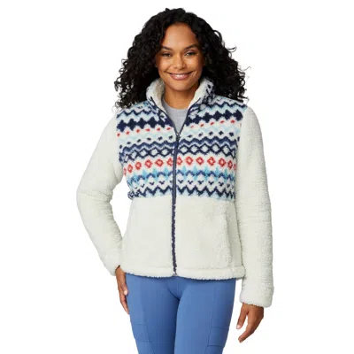 Free Country Women's Sierra Sherpa Pile Jacket In Multi