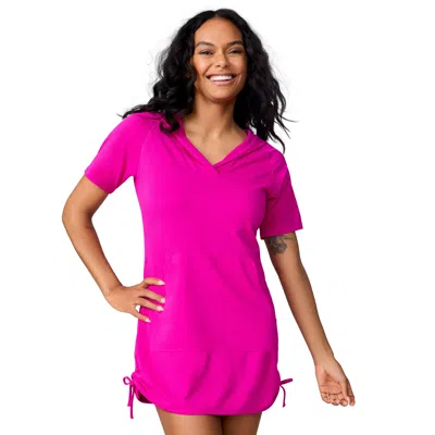 Free Country Women's Sunfree Upf Dress In Pink