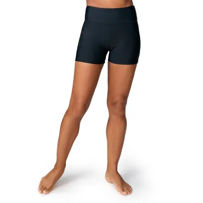 Free Country Women's Swim Biker Short In Black