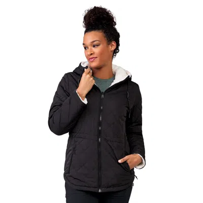 Free Country Women's Switch It Up Cloud Lite Reversible Jacket In Animal Print