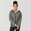 Free Country Women's Switch It Up Cloud Lite Reversible Jacket In Green