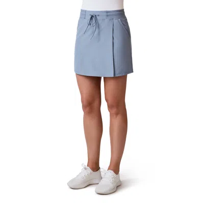 Free Country Women's Trail To Town Skort In Blue
