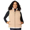 Free Country Women's Venture Ii Stratus Lite Reversible Vest In Neutral