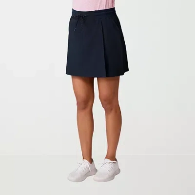 Free Country Womens Active A-line Skirt In Blue