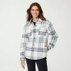 Free Country Womens Fleece Lightweight Jacket In Multi