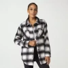 Free Country Womens Lightweight Shirt Jacket In Multi