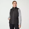 Free Country Womens Reversible Midweight Quilted Vest In Black