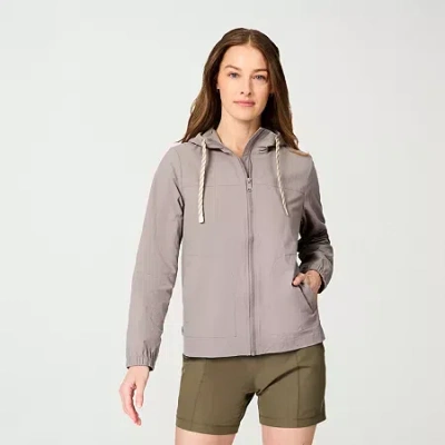 Free Country Womens Water Resistant Lightweight Jacket In Multi