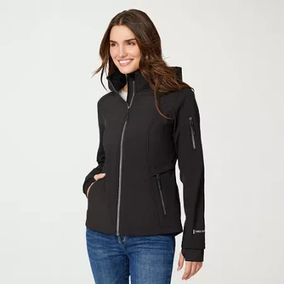 Free Country Womens Water Resistant Midweight Softshell Jacket In Multi