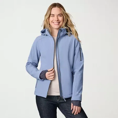 Free Country Womens Water Resistant Midweight Softshell Jacket In Multi