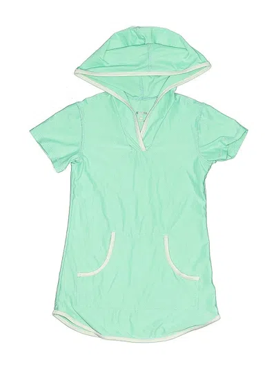 Pre-owned Free Country Kids' Zip Up Hoodie In Green