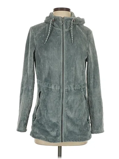 Pre-owned Free Country Zip Up Hoodie In Teal