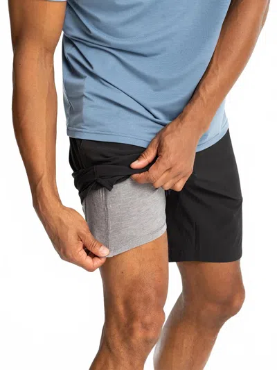 Free Fly Active 7" Breeze Shorts In Black