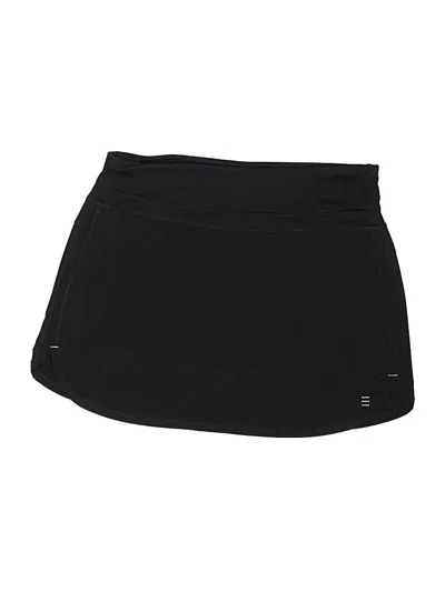 Pre-owned Free Fly Active Skort In Black