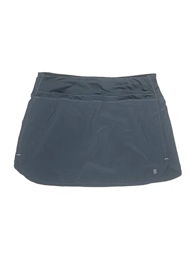 Pre-owned Free Fly Active Skort In Gray