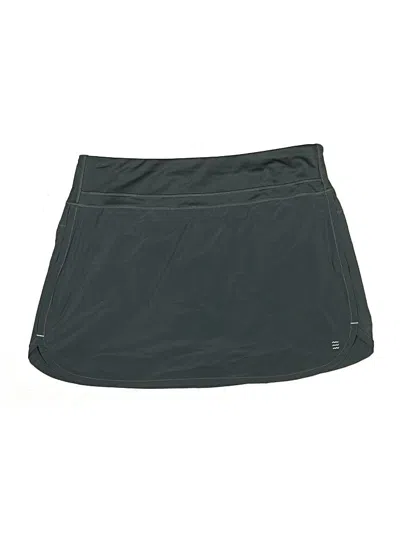 Pre-owned Free Fly Active Skort In Green