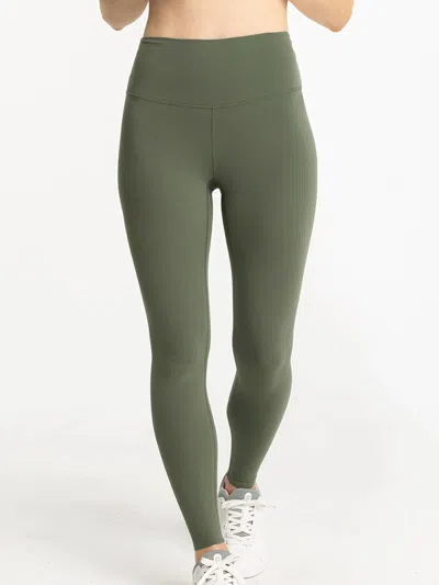Free Fly All Day 7/8 Pocket Legging Pants In Agave In Grey