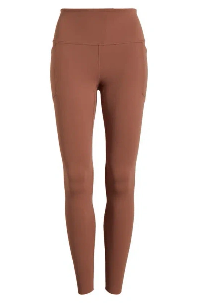 Free Fly All Day Pocket 7/8 Leggings In Baltic Amber