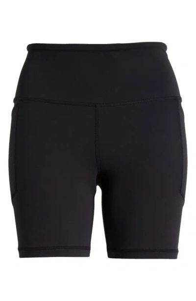 Free Fly All Day Pocket Bike Shorts In Black