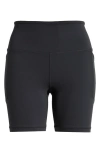 Free Fly All Day Pocket Bike Shorts In Black Sand