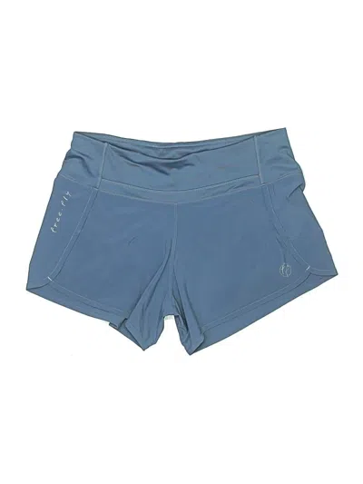 Pre-owned Free Fly Athletic Shorts In Blue