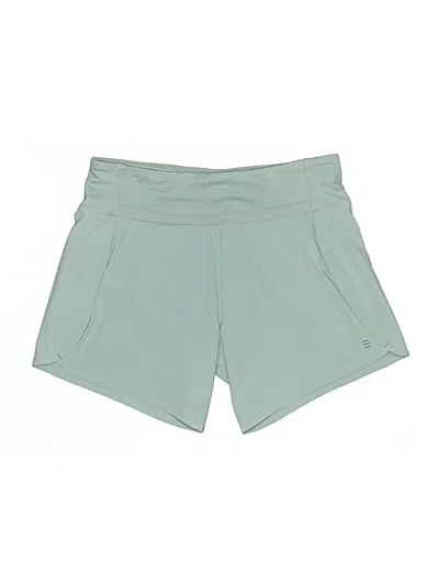 Pre-owned Free Fly Athletic Shorts In Green